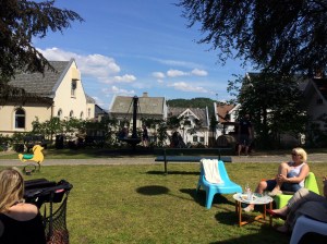 Parken kaffebar i Farsund
